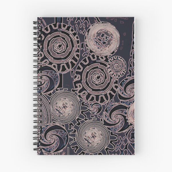 Artikelvorschau, Steampunk-Schwarz mit pinkfarbenen Akzenten entworfen und verkauft von marigold corner design.
