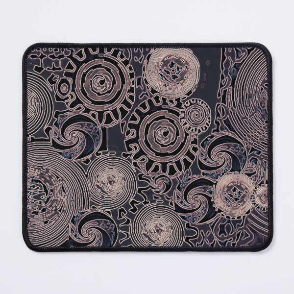 Item preview, Steampunk negro con detalles rosas designed and sold by marigold corner design.