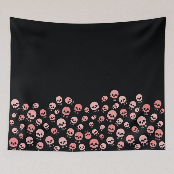 Item preview, Skull Tide - red designed and sold by ShorelineSally.