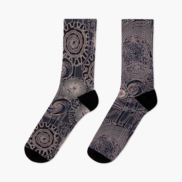 Artikelvorschau, Steampunk-Schwarz mit pinkfarbenen Akzenten entworfen und verkauft von marigold corner design.