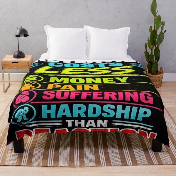 Item preview, Prevention Costs Less Money Pain Suffering Than Reaction Design designed and sold by SociProgress.