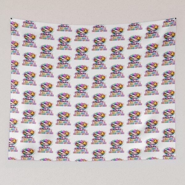 Item preview, grumpy rainbow unicorn designed and sold by Linders Lucious Looks.