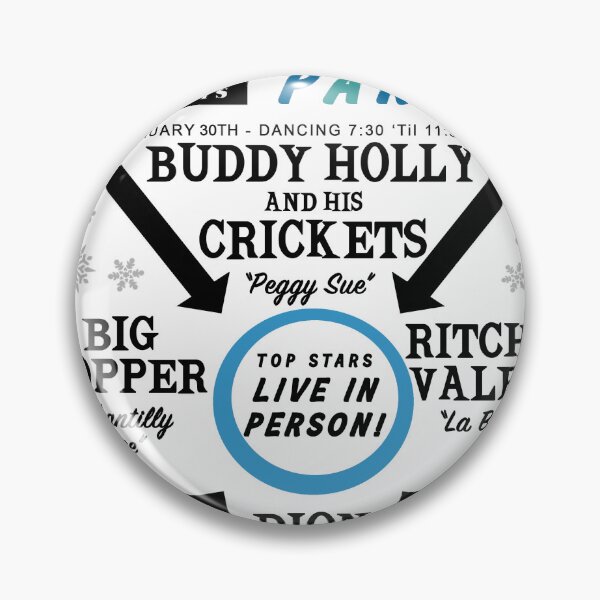 Item preview, Buddy Holly Fort Dodge designed and sold by Normbot2000.