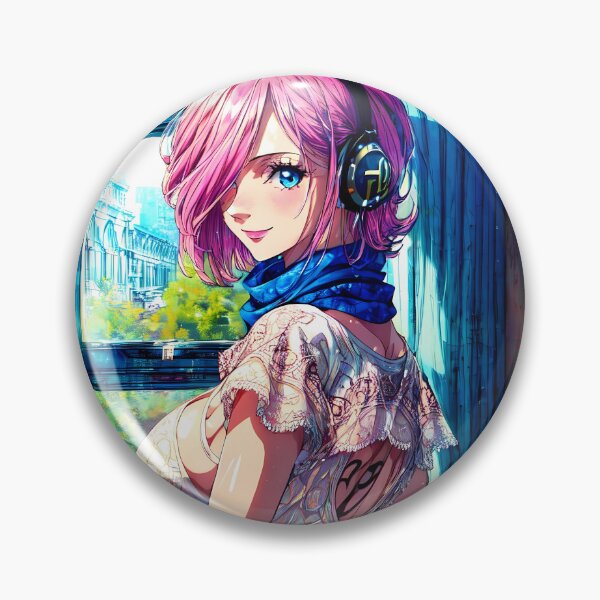 Item preview, Vinsmoke Reiju One Piece Blue Scarf Room Glow designed and sold by Spraykart.