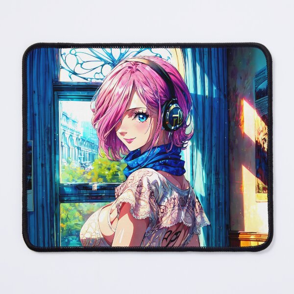 Item preview, Vinsmoke Reiju One Piece Blue Scarf Room Glow designed and sold by Spraykart.