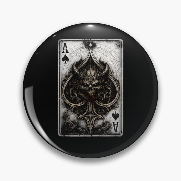 Item preview, Demonic Ace of Spades Card designed and sold by Kicor.