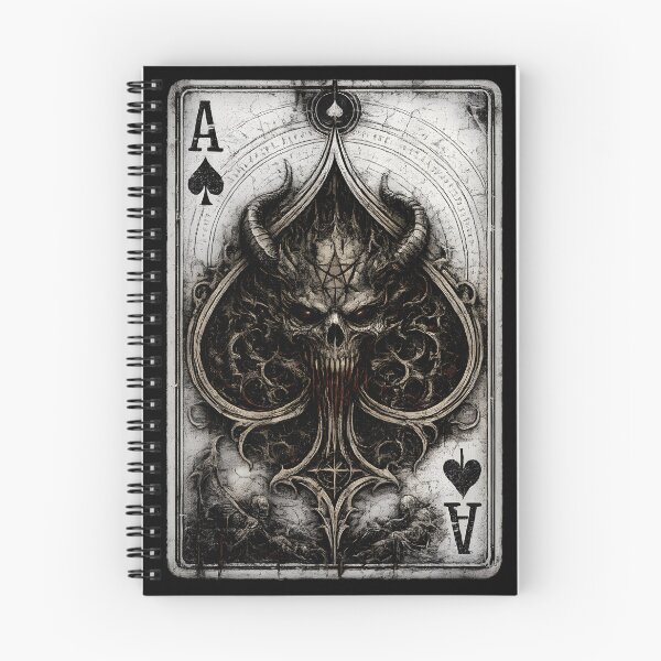 Item preview, Demonic Ace of Spades Card designed and sold by Kicor.