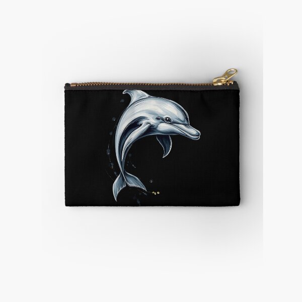 Item preview, Graceful Dolphin Watercolor Art Ocean Life designed and sold by UrbanPrts.