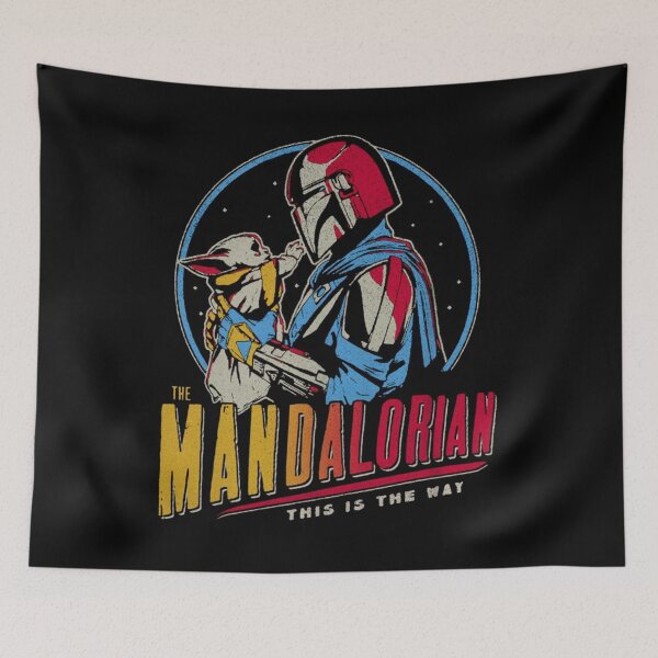 Item preview, Mando & Grogu designed and sold by salmzouriart.