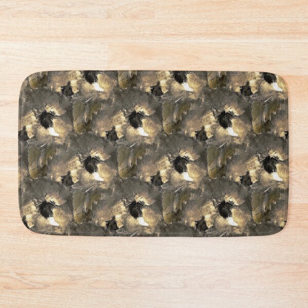 Item preview, Painterly Floral Abstract Pattern in Sepia designed and sold by Artistestella.