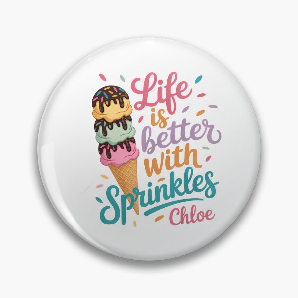 Item preview, Ice Cream Life is better with sprinkles designed and sold by sailorjessiArt.