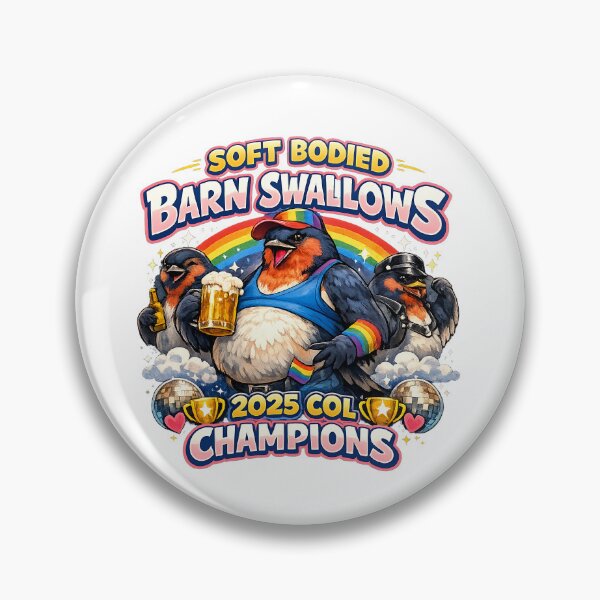 Item preview, Soft Bodied Barn Swallows - 2025 COL Champions designed and sold by gahteeriffico.