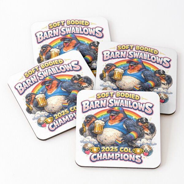 Item preview, Soft Bodied Barn Swallows - 2025 COL Champions designed and sold by gahteeriffico.