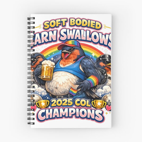 Item preview, Soft Bodied Barn Swallows - 2025 COL Champions designed and sold by gahteeriffico.