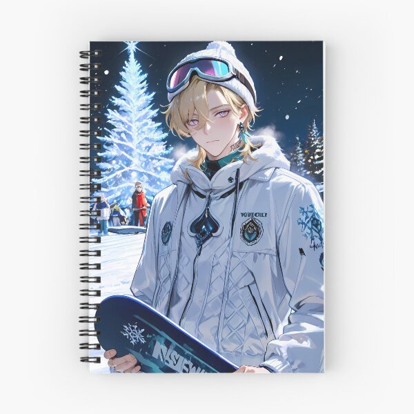 Item preview, Aventurine Honkai Star Rail Snowboard Under Winter Lights designed and sold by Spraykart.