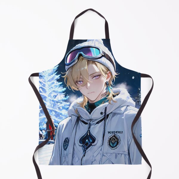 Item preview, Aventurine Honkai Star Rail Snowboard Under Winter Lights designed and sold by Spraykart.