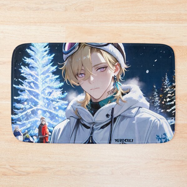 Item preview, Aventurine Honkai Star Rail Snowboard Under Winter Lights designed and sold by Spraykart.