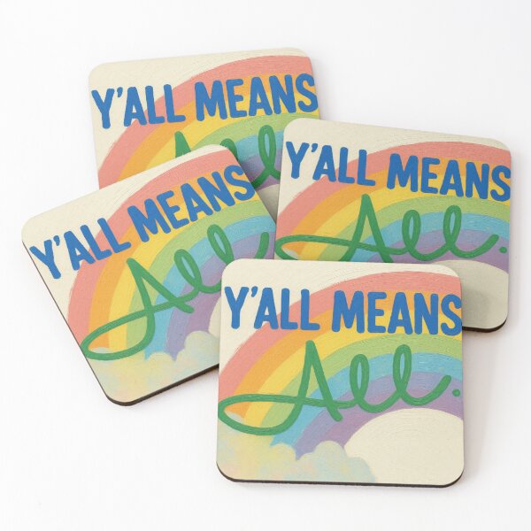 Item preview, Y'all Means All designed and sold by CustomEvDayShop.