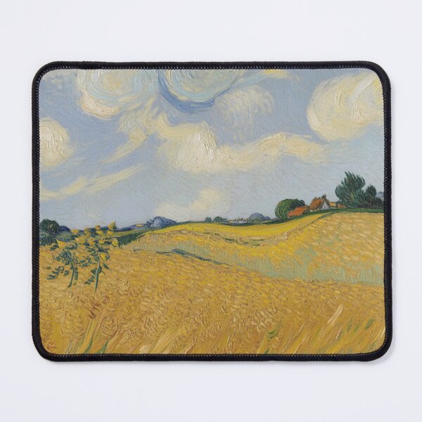 Item preview, Wheat Fields Auvers Van Gogh Inspired, Art Print designed and sold by LatentGoods.
