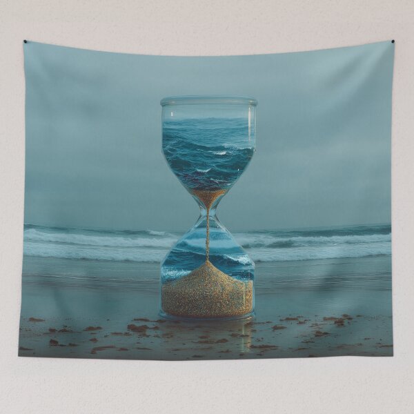 Item preview, Hourglass Filling With the Ocean designed and sold by Rtymer.