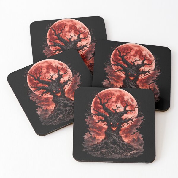 Item preview, Demonic Tree Under Blood Moon designed and sold by Kicor.