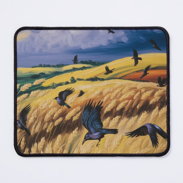 Item preview, Wheatfield with Crows, Van Gogh Inspired Wall Art designed and sold by LatentGoods.