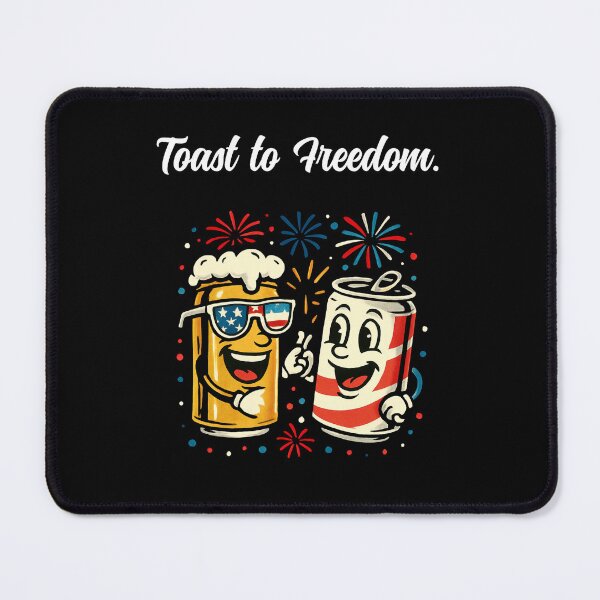 Item preview, Toast to Freedom Patriotic American Celebration Design designed and sold by Dreamsartistry.