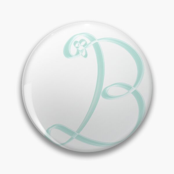 Item preview, Swirl Letter B designed and sold by foxscribbles.