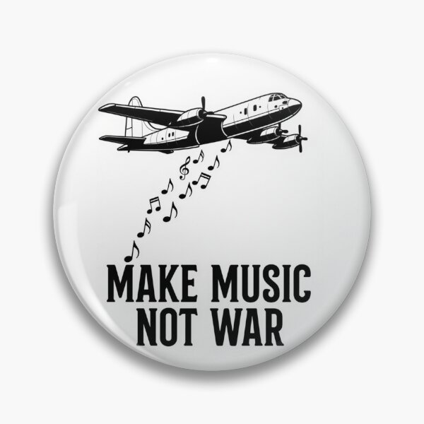 Item preview, Make music no war designed and sold by LukasDylan.