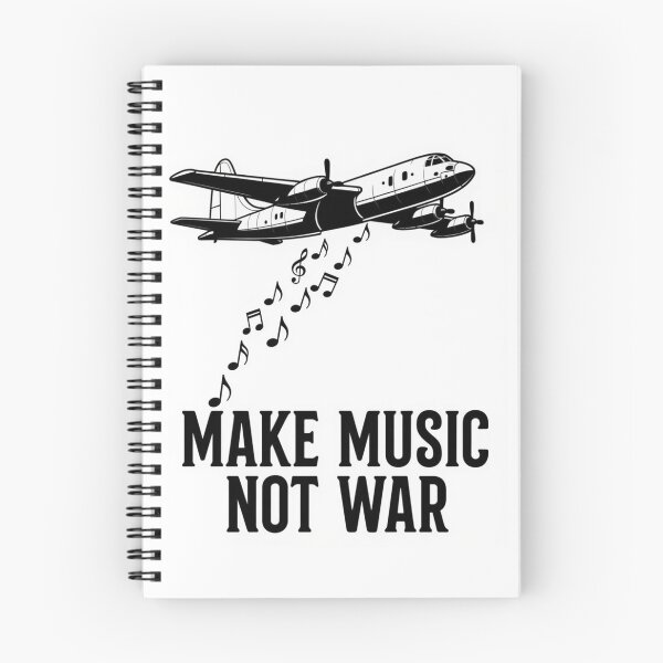 Item preview, Make music no war designed and sold by LukasDylan.