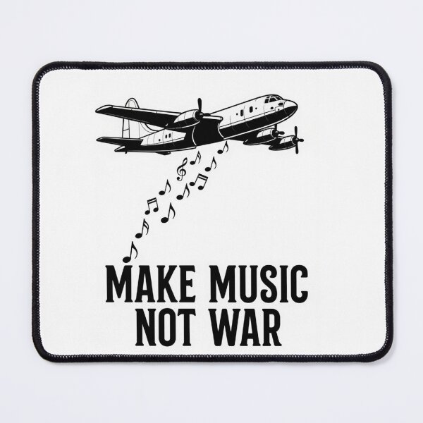 Item preview, Make music no war designed and sold by LukasDylan.