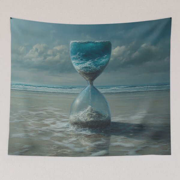 Item preview, Hourglass Filling With the Ocean designed and sold by Rtymer.