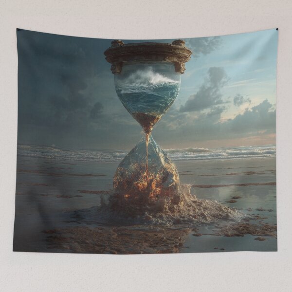 Item preview, Hourglass Filling With the Ocean designed and sold by Rtymer.