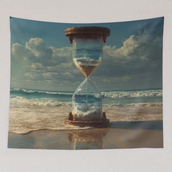 Item preview, Hourglass Filling With the Ocean designed and sold by Rtymer.