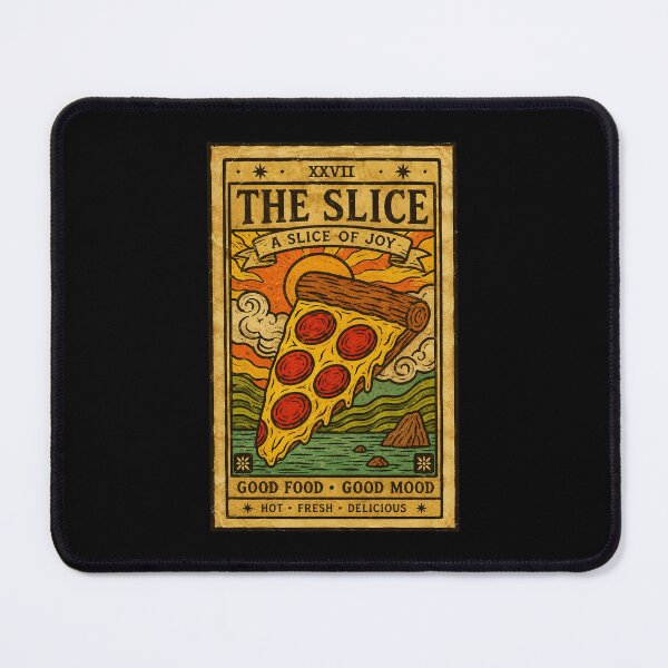 Item preview, Vintage Pizza Tarot Card with Retro Food Poster Vibes designed and sold by ferminhays.