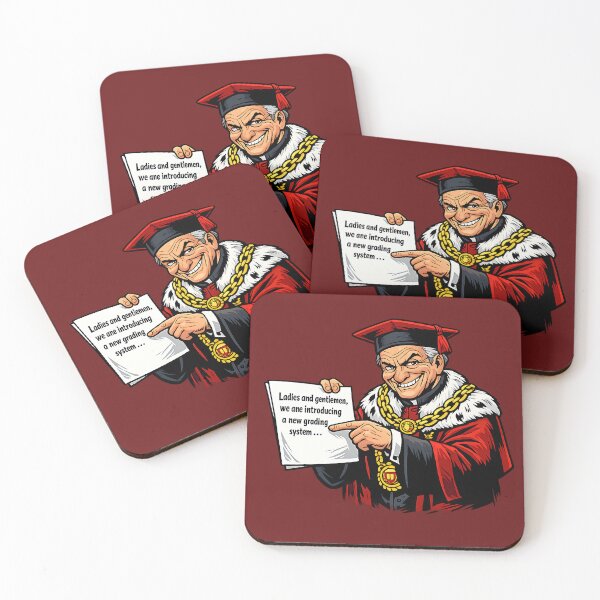 Item preview, The Rector’s Evil Grading Plan designed and sold by FilBlue.