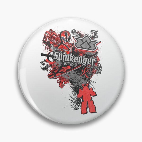 Item preview, Samurai Sentai Shinkenger ShinkenRed "Street Style" Design designed and sold by CJFrice Graphics .