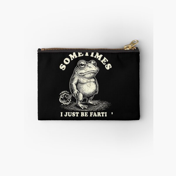 Item preview, Sometimes I Just Be Fartin Funny Vintage Frog Meme Artwork designed and sold by MiALopezArt.