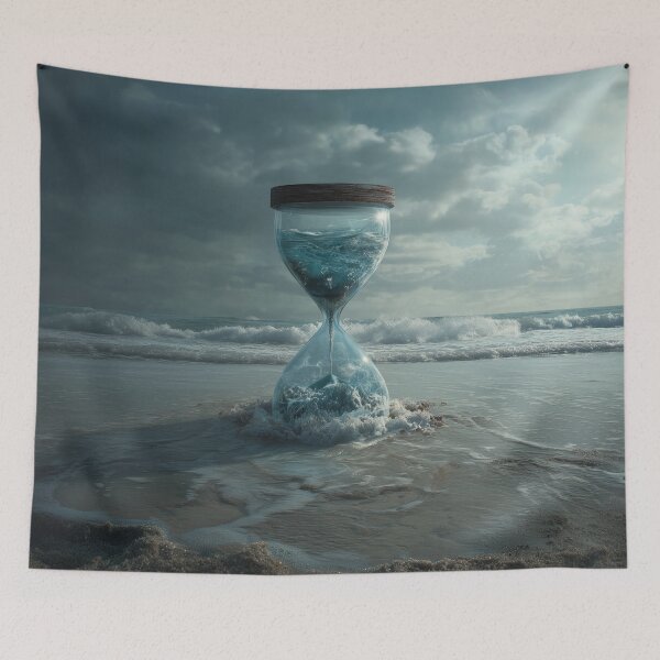 Item preview, Hourglass Filling With the Ocean designed and sold by Rtymer.