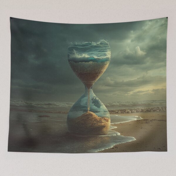 Item preview, Hourglass Filling With the Ocean designed and sold by Rtymer.