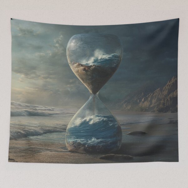 Item preview, Hourglass Filling With the Ocean designed and sold by Rtymer.