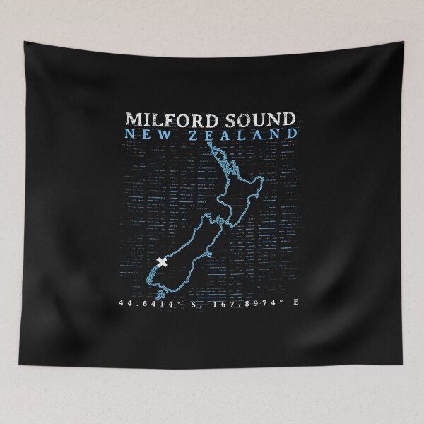 Item preview, Milford Sound New Zealand designed and sold by goombi-creative.