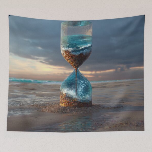Item preview, Hourglass Filling With the Ocean designed and sold by Rtymer.