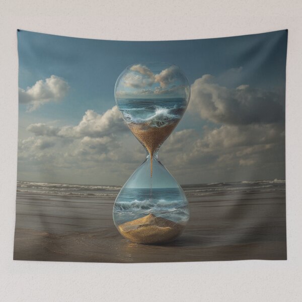 Item preview, Hourglass Filling With the Ocean designed and sold by Rtymer.