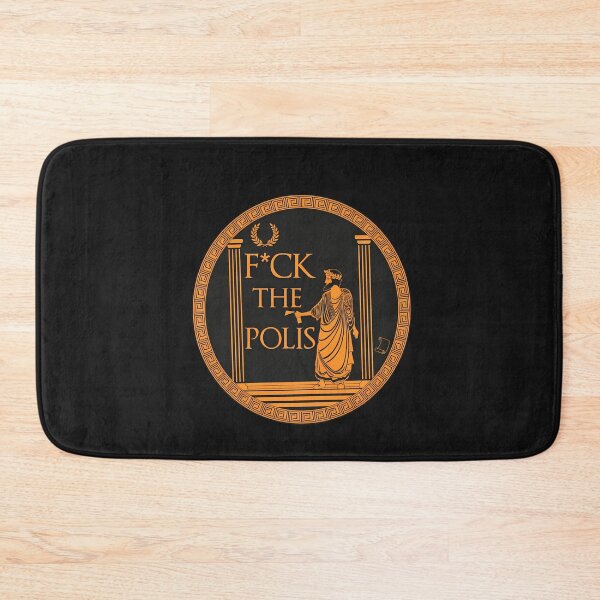 Item preview, Cynical Greek History Graffiti designed and sold by DoodleVerseDark.