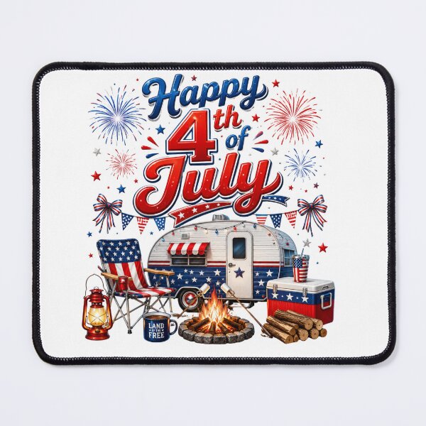 Item preview, Camping 4th of July design designed and sold by manytshirts.