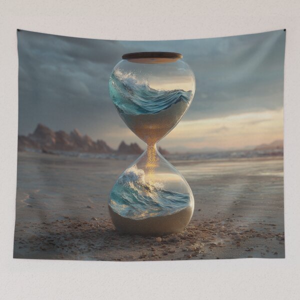Item preview, Hourglass Filling With the Ocean designed and sold by Rtymer.