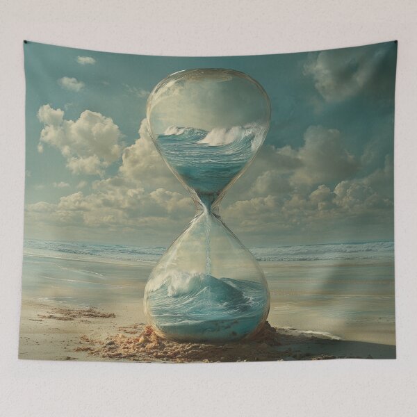 Item preview, Hourglass Filling With the Ocean designed and sold by Rtymer.