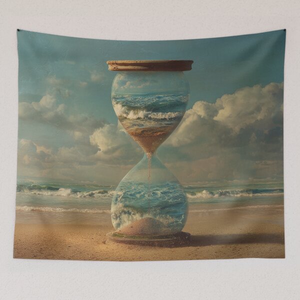 Item preview, Hourglass Filling With the Ocean designed and sold by Rtymer.