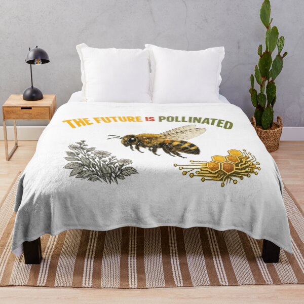Item preview, Future Is Pollinated Bee Design designed and sold by Dresut.